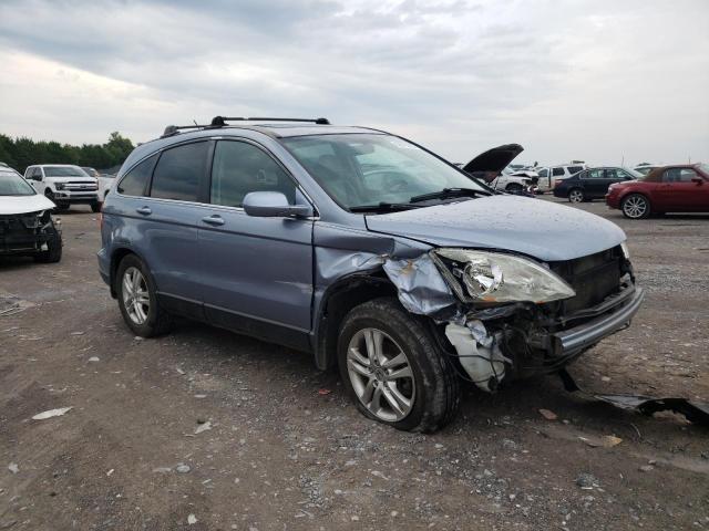 5J6RE4H79AL042615 - 2010 HONDA CR-V EXL BLUE photo 4