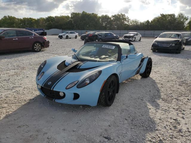 SCCVC11108HL80382 - 2008 LOTUS EXIGE S BLUE photo 2