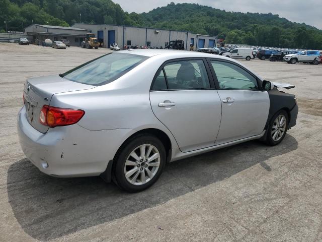 2T1BU4EE3AC505918 - 2010 TOYOTA COROLLA BASE Күміс фото 3