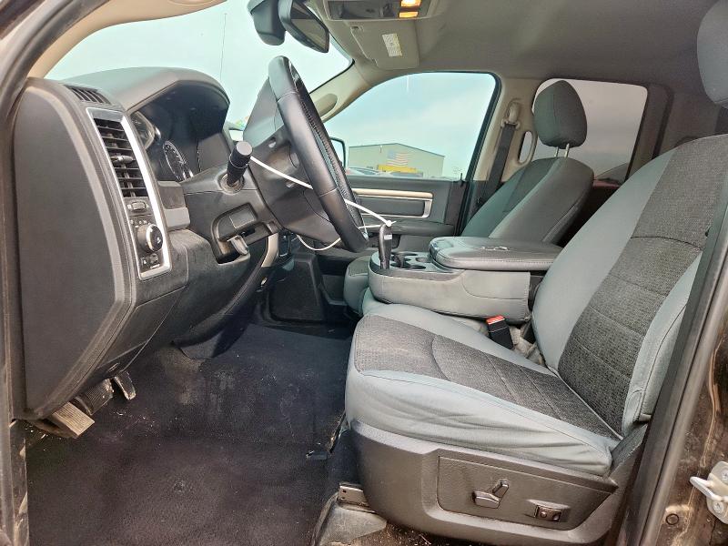 1C6RR6GM0JS229493 - 2018 RAM 1500 SLT أسود صورة 7