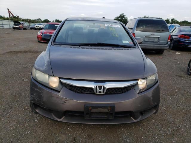 2HGFA1F59AH517490 - 2010 HONDA CIVIC lx LX GRAY photo 5