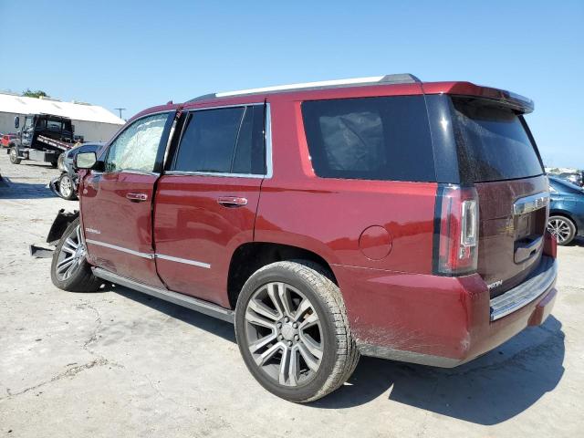 1GKS1CKJ9KR367205 - 2019 GMC YUKON DENALI MAROON photo 2