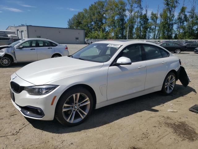 WBA4J3C51JBL04352 - 2018 BMW 430XI GRAN COUPE WHITE photo 1