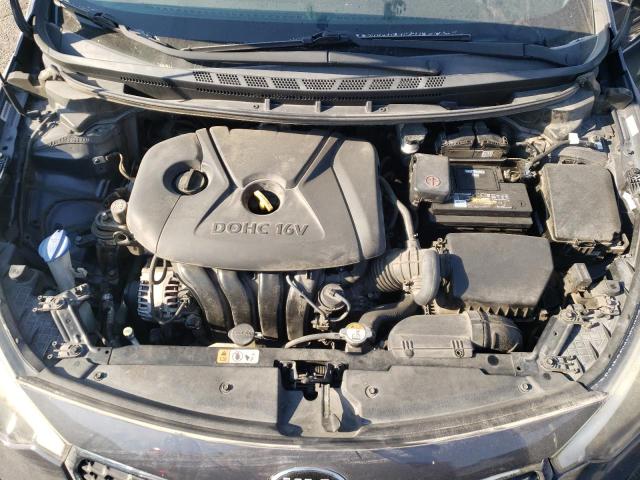 KNAFX4A64F5381148 - 2015 KIA FORTE LX BLUE photo 11