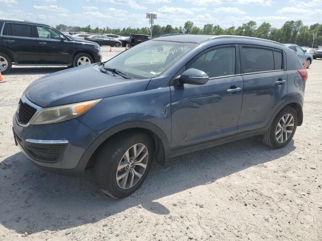 KNDPB3AC7E7641695 - 2014 KIA SPORTAGE BASE BLUE photo 1