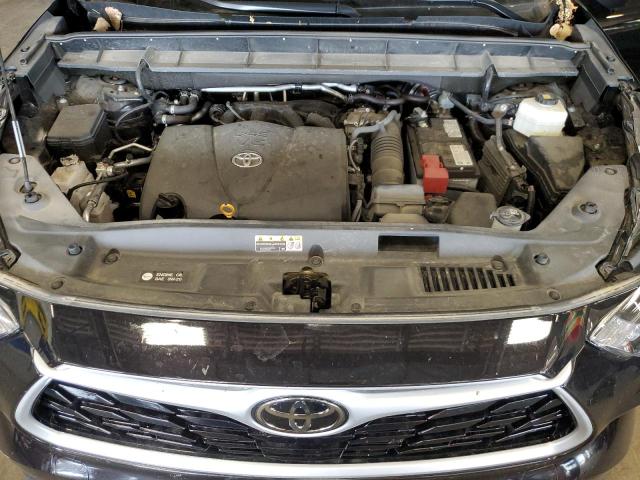 5TDHZRBH5MS132819 - 2021 TOYOTA HIGHLANDER XLE Schwarz Foto 12