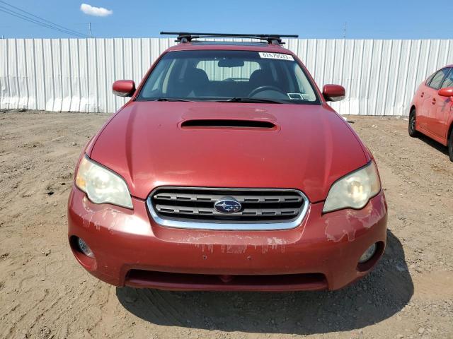 4S4BP67C464303190 - 2006 SUBARU LEGACY OUTBACK 2.5 XT LIMITED BURGUNDY photo 5