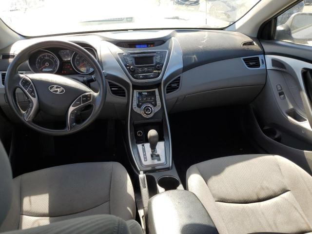 KMHDH4AE3DU748389 - 2013 HYUNDAI ELANTRA GLS SILVER photo 8