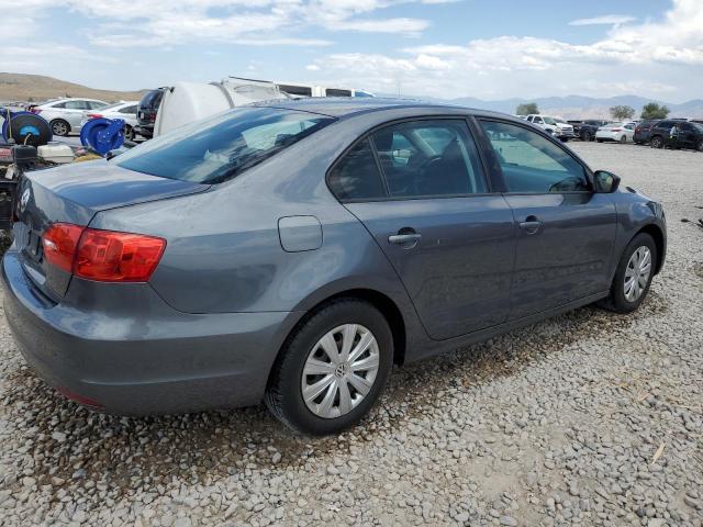 3VW2K7AJXEM392747 - 2014 VOLKSWAGEN JETTA BASE GRAY photo 3