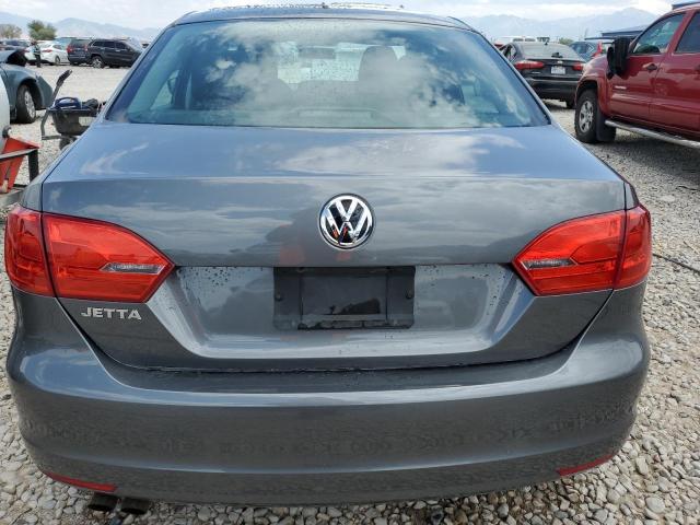 3VW2K7AJXEM392747 - 2014 VOLKSWAGEN JETTA BASE GRAY photo 6
