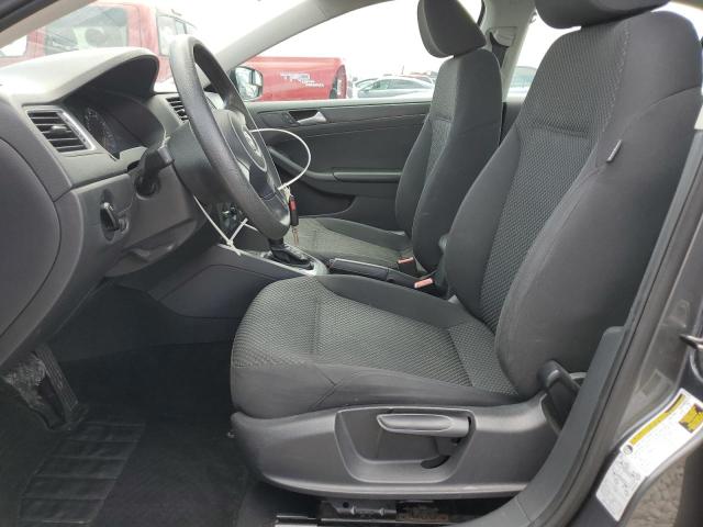 3VW2K7AJXEM392747 - 2014 VOLKSWAGEN JETTA BASE GRAY photo 7