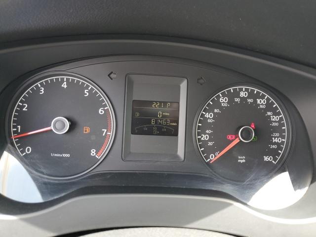 3VW2K7AJXEM392747 - 2014 VOLKSWAGEN JETTA BASE GRAY photo 9