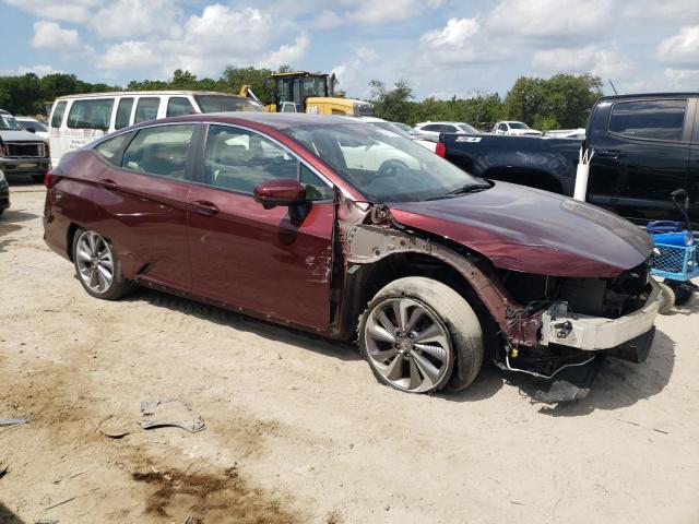 JHMZC5F36JC000239 - 2018 HONDA CLARITY TOURING BURGUNDY photo 4