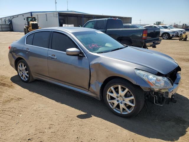 JN1CV6AR2BM401210 - 2011 INFINITI G37 GRAY photo 4