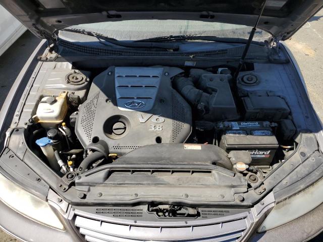 KMHFC46F98A289143 - 2008 HYUNDAI AZERA SE SILVER photo 11