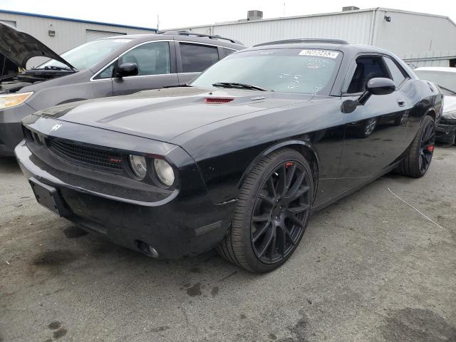 2B3LJ74W18H303802 - 2008 DODGE CHALLENGER SRT-8 BLACK photo 1