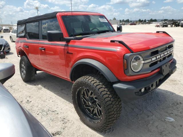 1FMDE5BHXMLA82533 - 2021 FORD BRONCO BASE RED photo 4