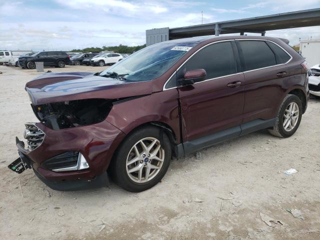2FMPK3J97MBA11052 - 2021 FORD EDGE SEL Bordo foto 1