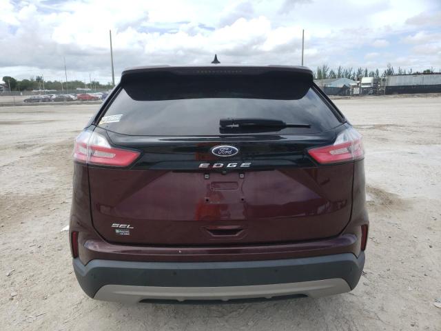 2FMPK3J97MBA11052 - 2021 FORD EDGE SEL Bordo foto 6
