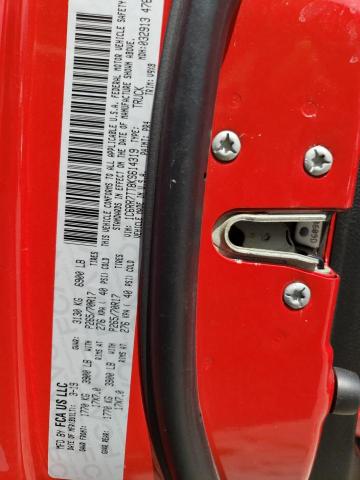 1C6RR7TT8KS614319 - 2019 RAM 1500 CLASS SLT 红色 照片 12