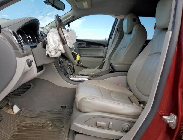 5GAKRCKD4FJ250815 - 2015 BUICK ENCLAVE BURGUNDY photo 7