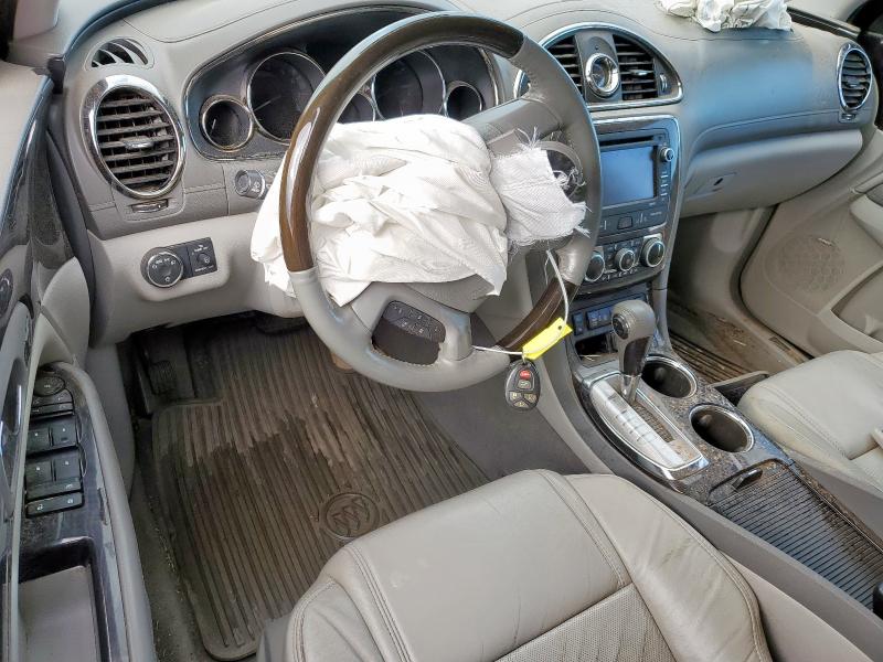 5GAKRCKD4FJ250815 - 2015 BUICK ENCLAVE BURGUNDY photo 8