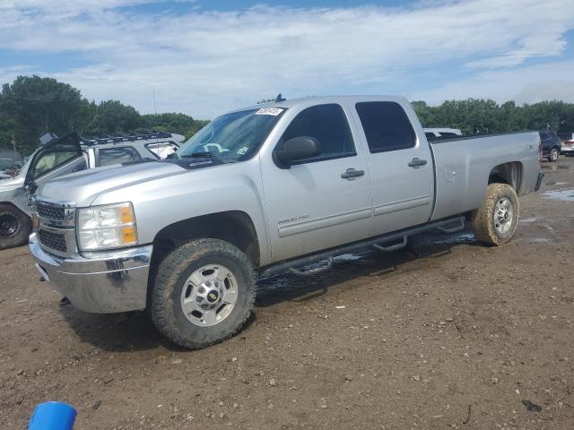 1GC1KXEG8EF162072 - 2014 CHEVROLET SILVERADO K2500 HEAVY DUTY LT SILVER photo 1