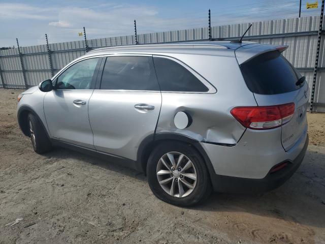 5XYPGDA53HG242119 - 2017 KIA SORENTO LX SILVER photo 2