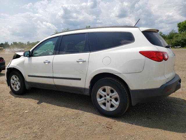 1GNLREED3AJ254316 - 2010 CHEVROLET TRAVERSE LS WHITE photo 2