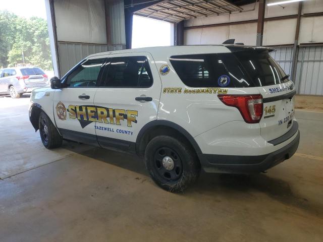 1FM5K8ARXKGB44429 - 2019 FORD EXPLORER POLICE INTERCEPTOR WHITE photo 2
