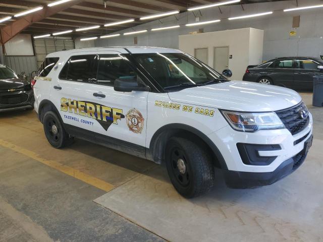 1FM5K8ARXKGB44429 - 2019 FORD EXPLORER POLICE INTERCEPTOR WHITE photo 4