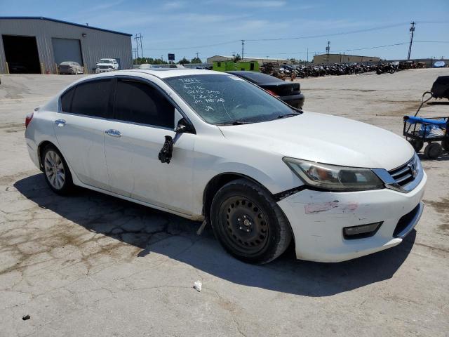 1HGCR2F76FA148368 - 2015 HONDA ACCORD EX WHITE photo 4