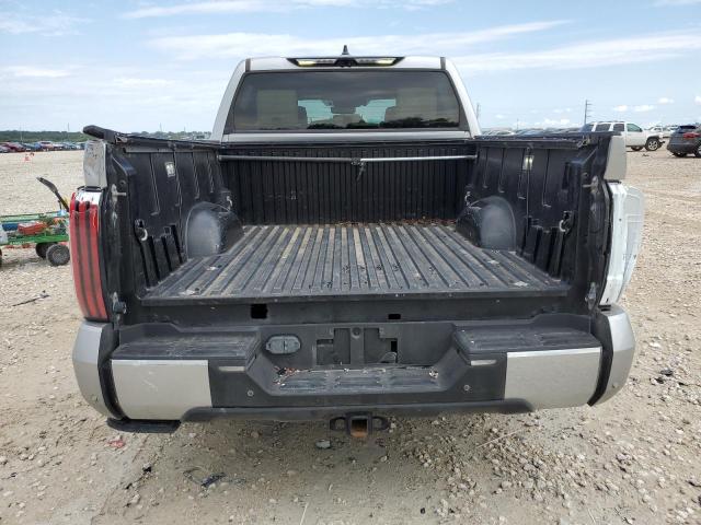 5TFMA5DB8NX010569 - 2022 TOYOTA TUNDRA CREWMAX PLATINUM ვერცხლისფერი ფოტო 6