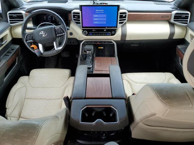 5TFMA5DB8NX010569 - 2022 TOYOTA TUNDRA CREWMAX PLATINUM ვერცხლისფერი ფოტო 8