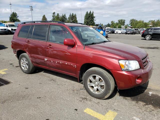 JTEHP21A870208277 - 2007 TOYOTA HIGHLANDER SPORT BURGUNDY photo 4