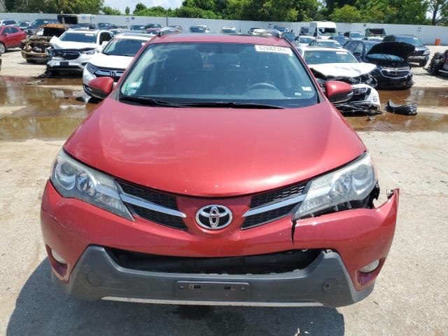 JTMYFREV4D5011215 - 2013 TOYOTA RAV4 LIMITED RED photo 5