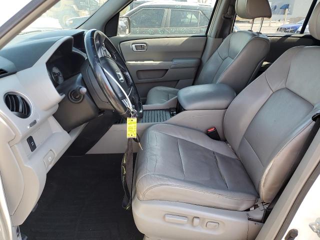5FNYF48549B042954 - 2009 HONDA PILOT EXL Սպիտակ լուսանկար 7