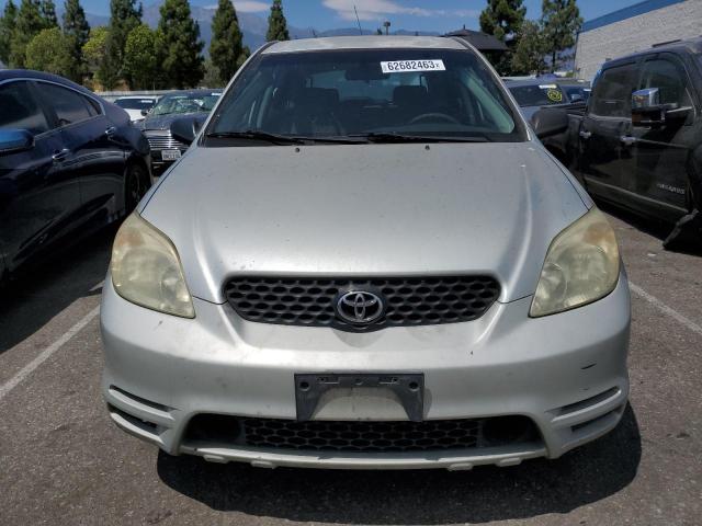 2T1KR32E03C040453 - 2003 TOYOTA COROLLA MA XR SILVER photo 5