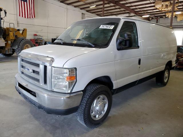 1FTNE2ELXEDB02928 - 2014 FORD ECONOLINE E250 VAN WHITE photo 1