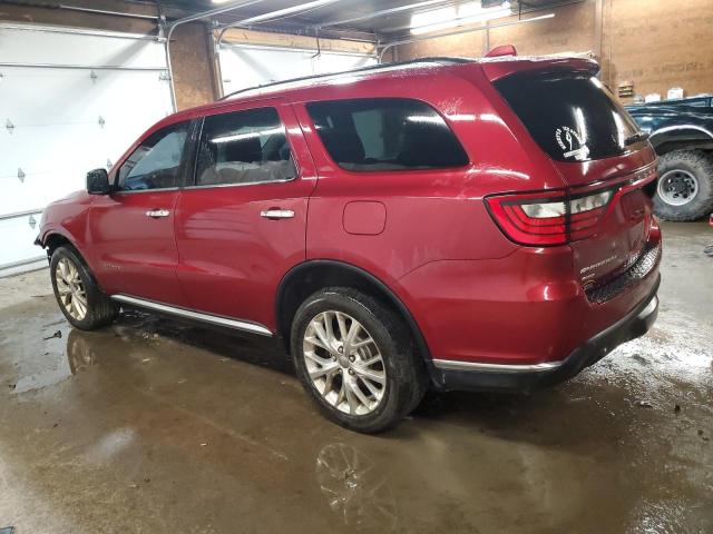 1C4RDJEG1FC177378 - 2015 DODGE DURANGO CITADEL BURGUNDY photo 2