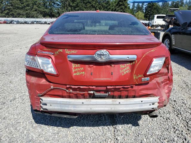 4T1BB3EK0AU122118 - 2010 TOYOTA CAMRY HYBRID RED photo 6