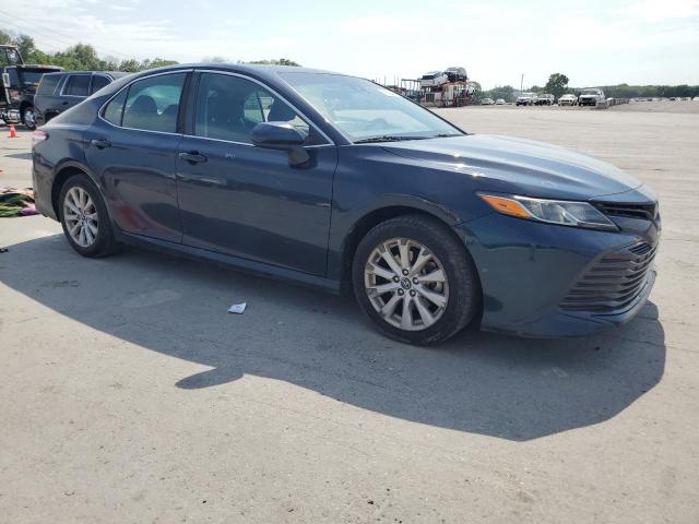 4T1B11HK9JU611121 - 2018 TOYOTA CAMRY L BLUE photo 4