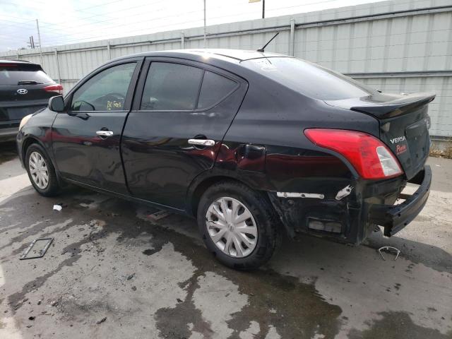 3N1CN7AP6DL858801 - 2013 NISSAN VERSA S BLACK photo 2