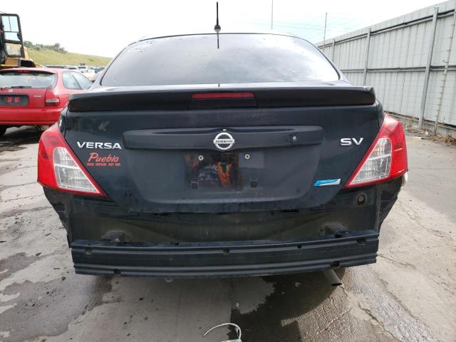 3N1CN7AP6DL858801 - 2013 NISSAN VERSA S BLACK photo 6