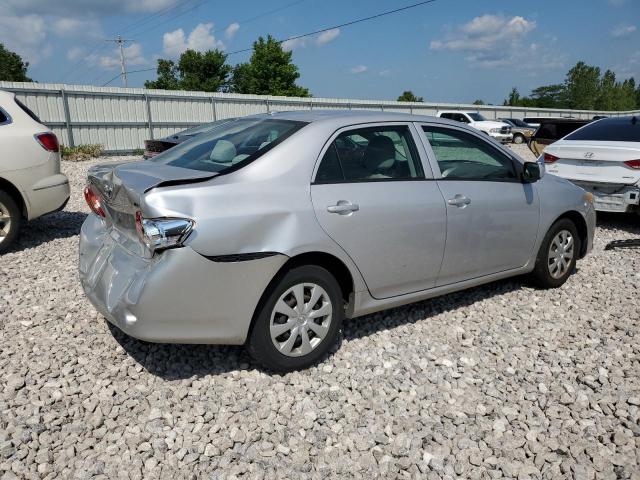 2T1BU4EE0AC500868 - 2010 TOYOTA COROLLA BASE SILVER photo 3