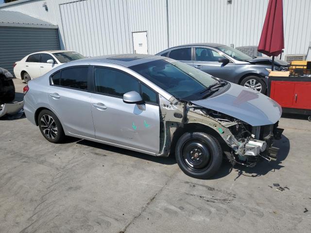 2HGFB2F97DH556380 - 2013 HONDA CIVIC EXL SILVER photo 4