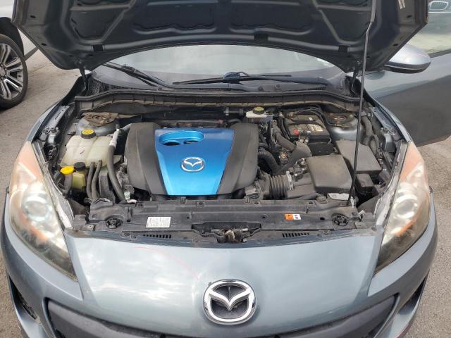 JM1BL1L88D1709749 - 2013 MAZDA 3 I TEAL photo 11