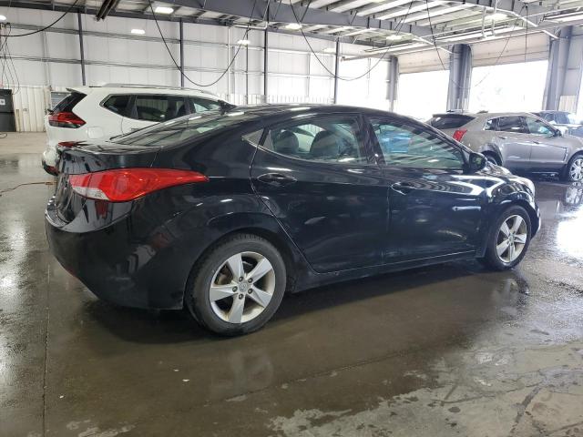 5NPDH4AEXDH411541 - 2013 HYUNDAI ELANTRA GLS BLACK photo 3