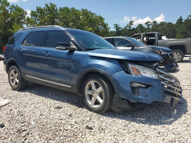 1FM5K7D87JGA79423 - 2018 FORD EXPLORER XLT BLUE photo 4