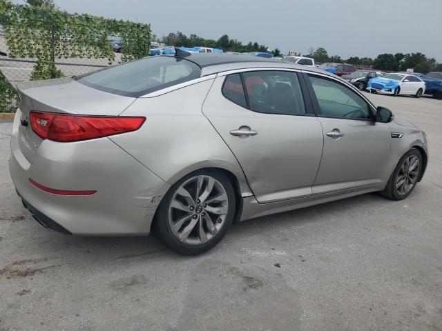 5XXGR4A64EG310463 - 2014 KIA OPTIMA SX SILVER photo 3